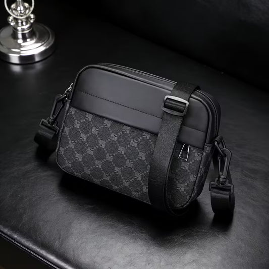 Men's Business Crossbody Bag (Black)