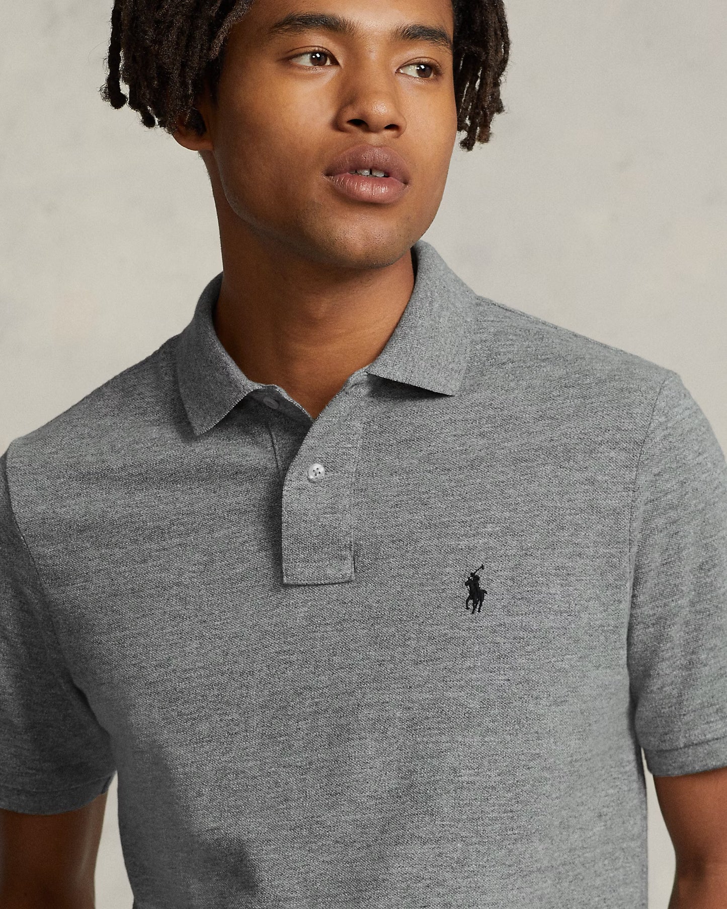 Men's Ralph Lauren Polo Shirt (Grey)