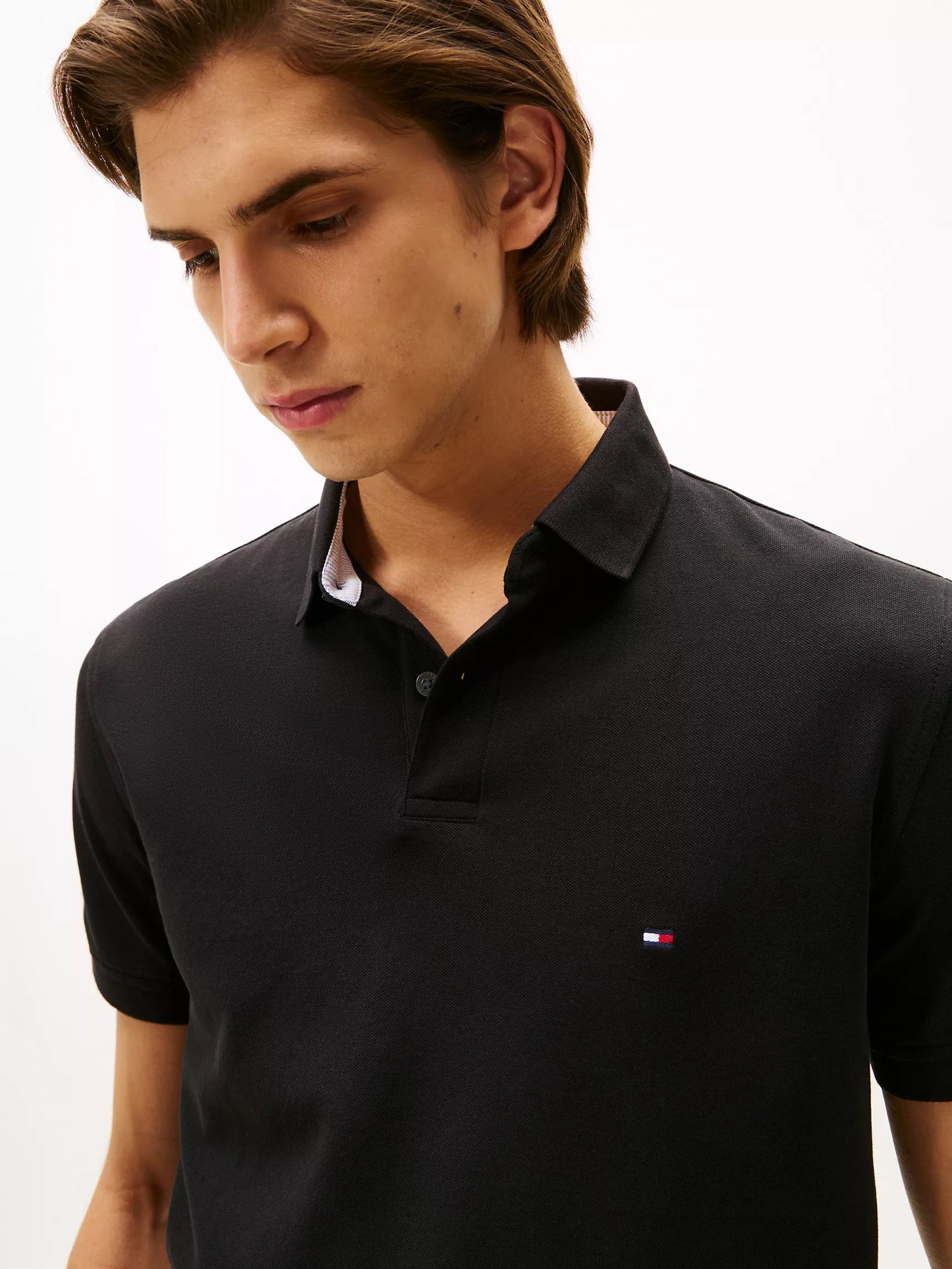 Men’s Tommy Hilfiger Polo Shirt (Black)