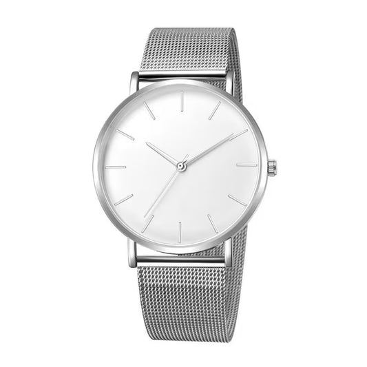 Men's Classic Round Watch (Stainless Steel)