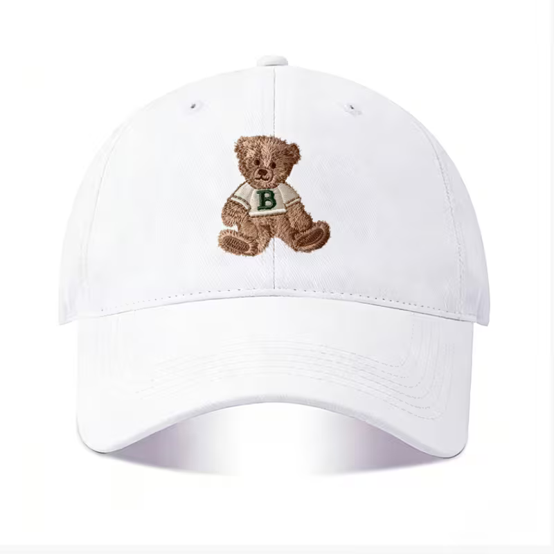Classic Bear Cap (White)
