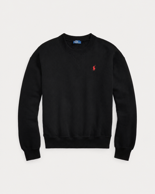 Women's Ralph Lauren Crewneck Sweater (Black)