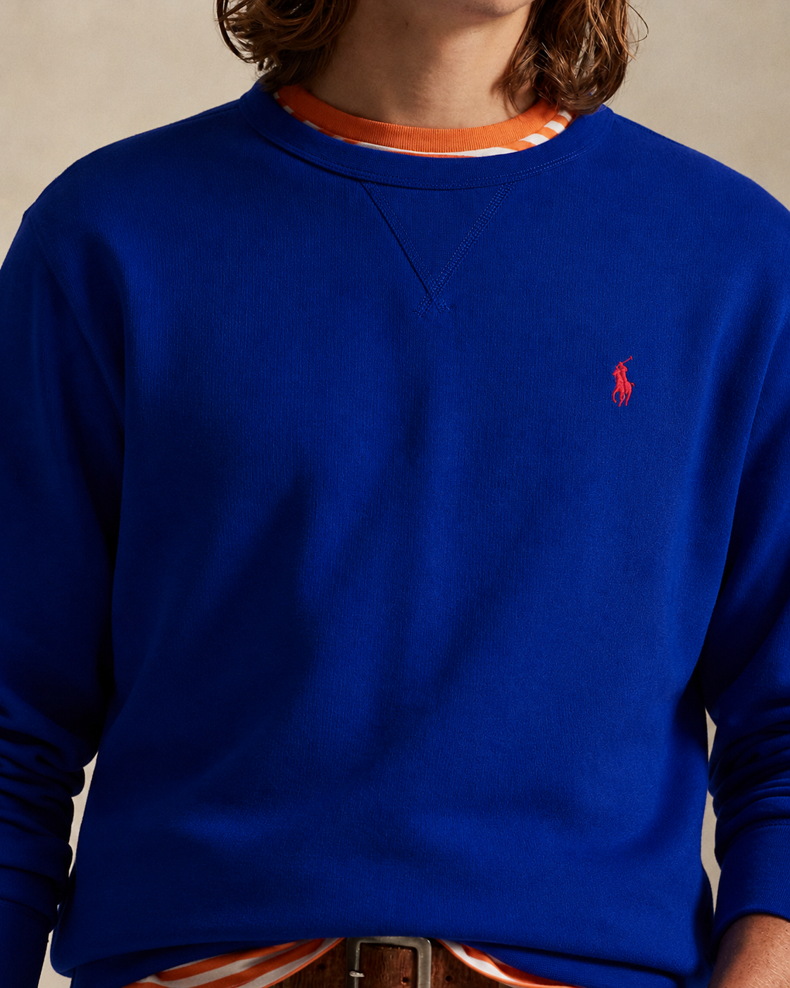 Men's Ralph Lauren Crewneck Sweater (Royal Blue)