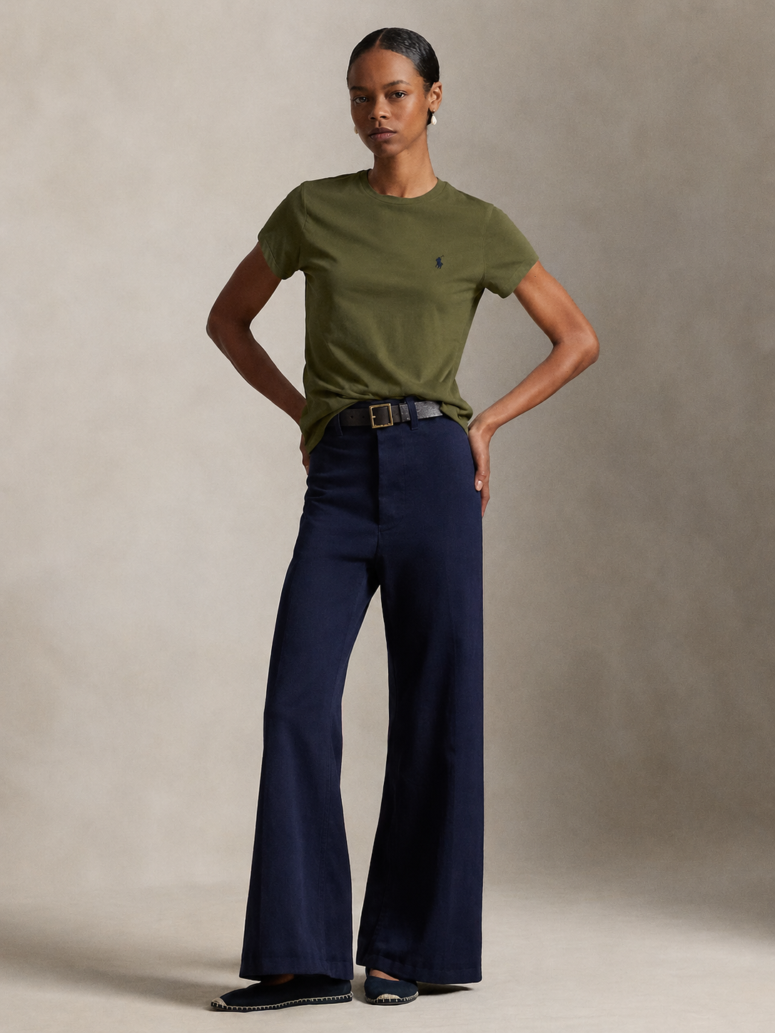 Women’s Ralph Lauren T-Shirt (Seaweed Green)