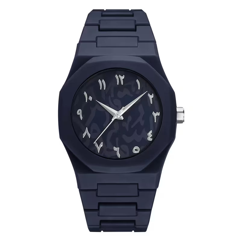 Men's Classic Quartz Watch (Navy Blue)