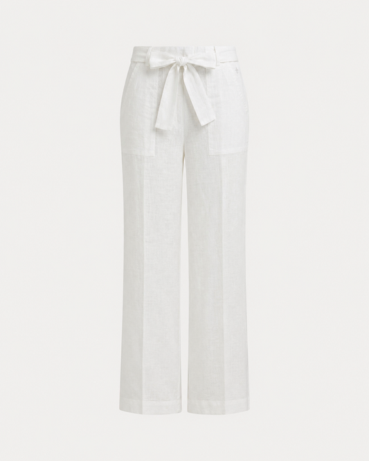 Women's Only Linen Pants (White)