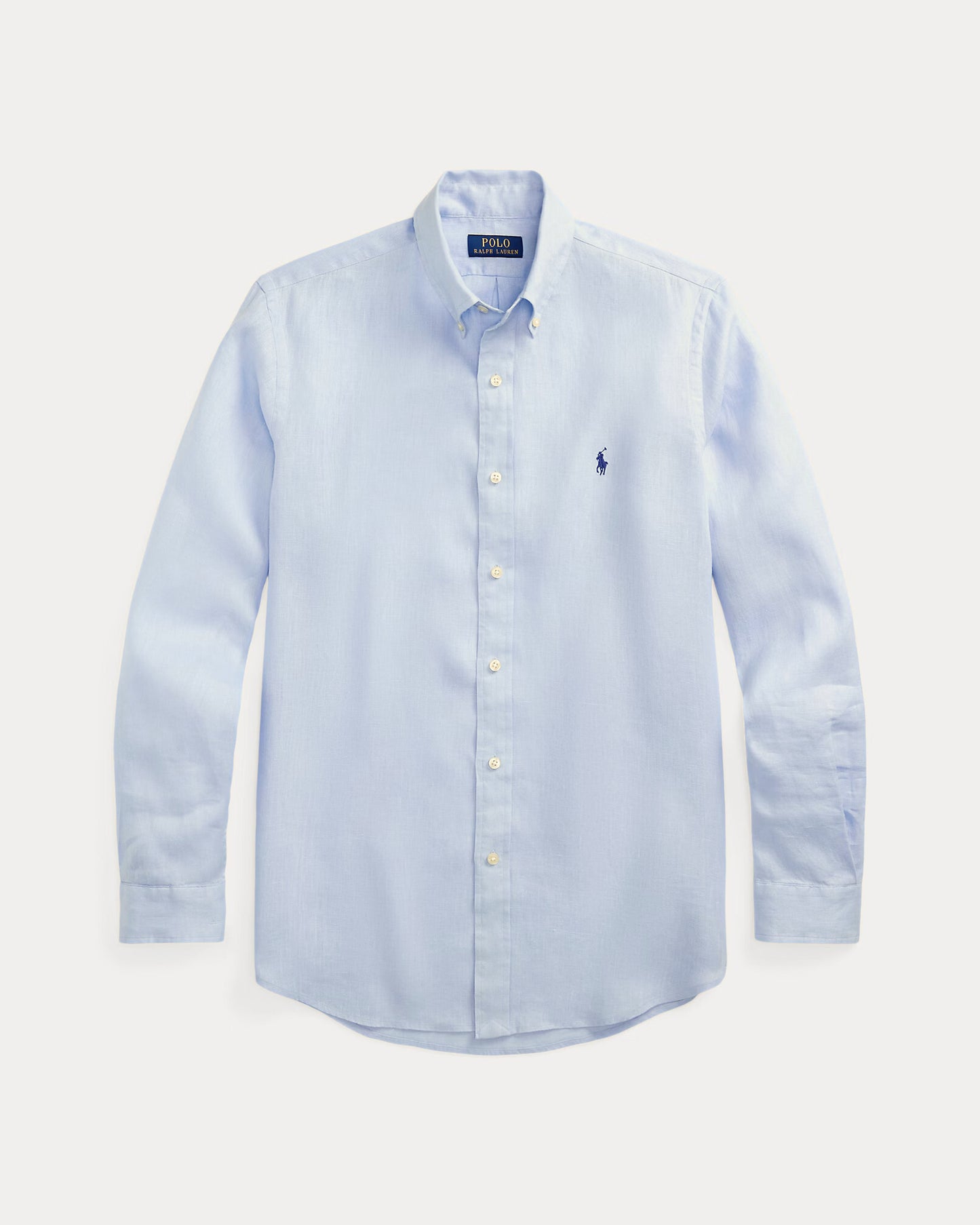 Men's Ralph Lauren Linen Shirt (Light Blue)
