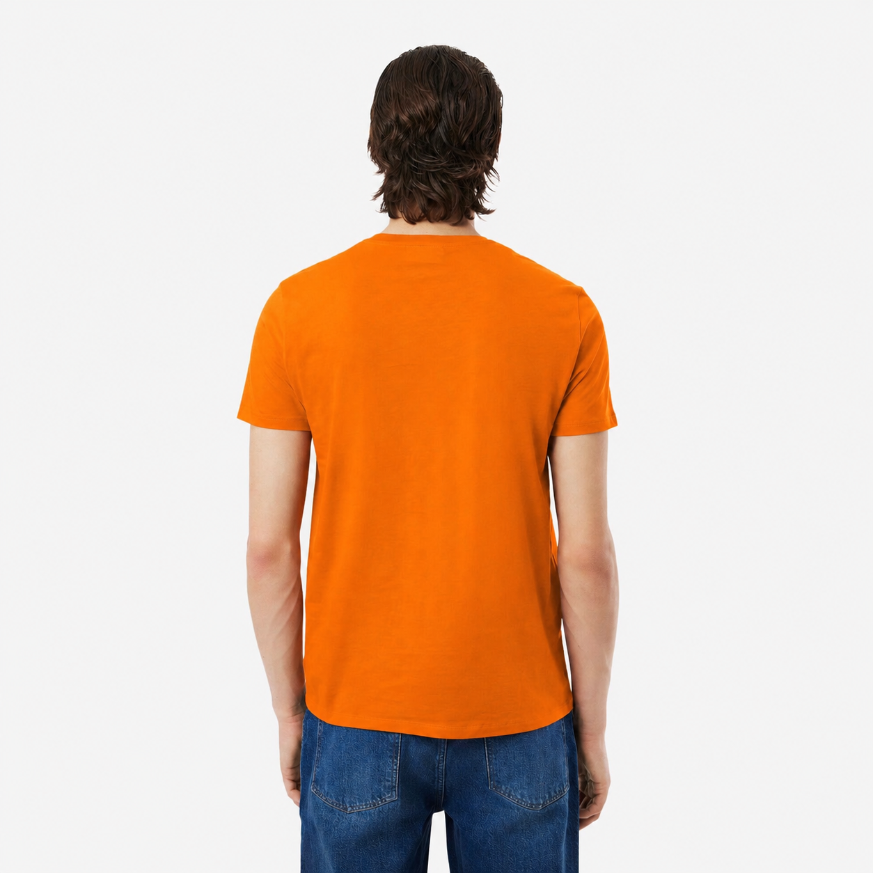 Men’s Lacoste T-Shirt (Orange)