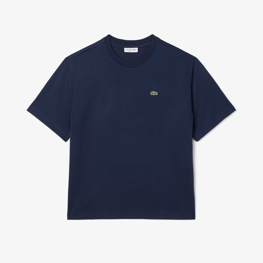 Women’s Lacoste T-Shirt (Navy Blue)