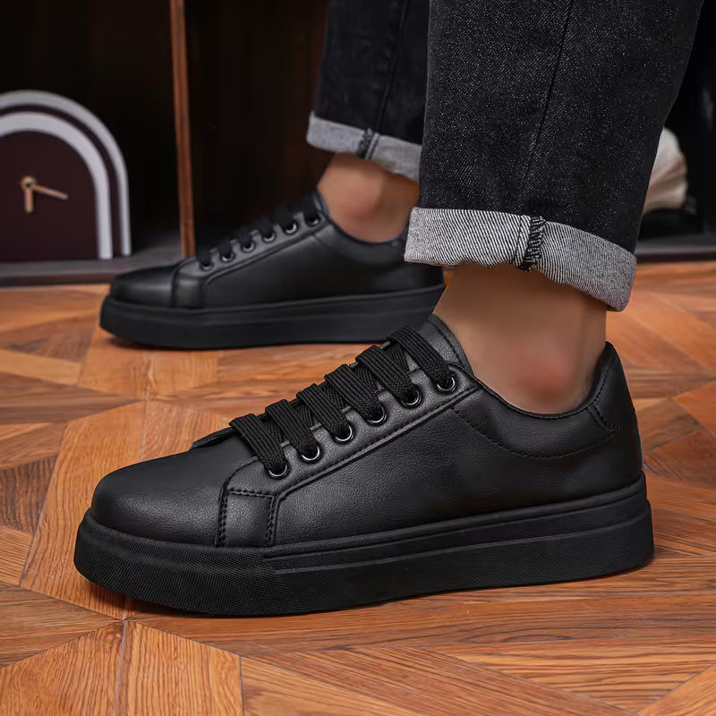 Men's Vintage Sneakers (Black)