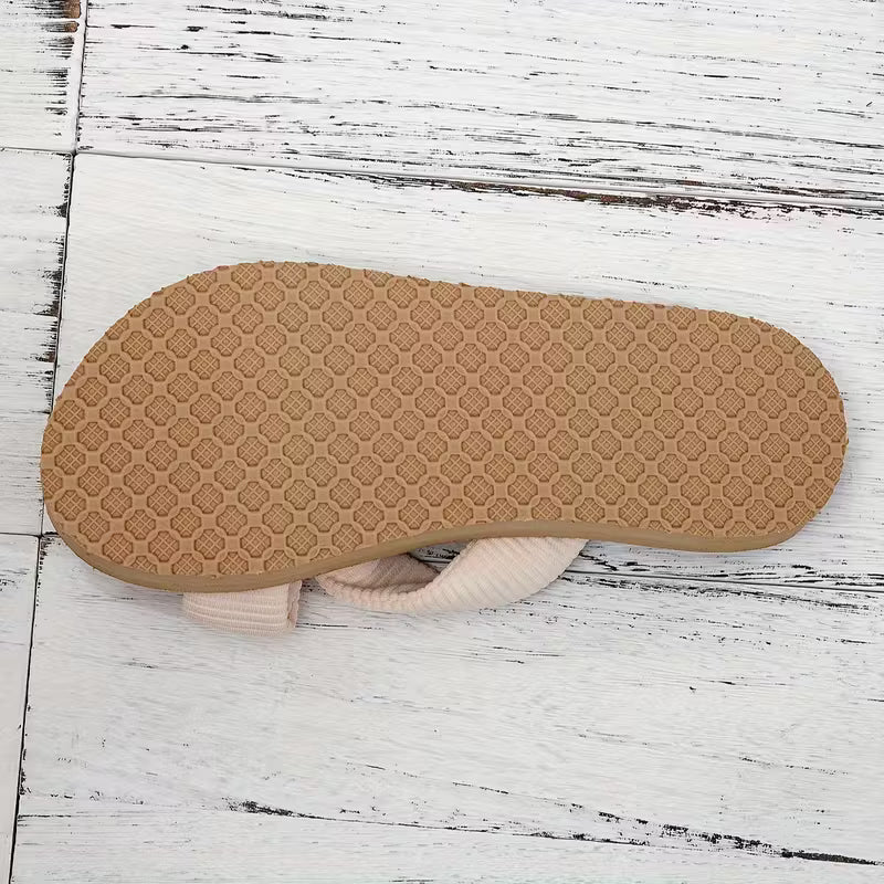 Women's Handmade Beaded Sandals (Beige)