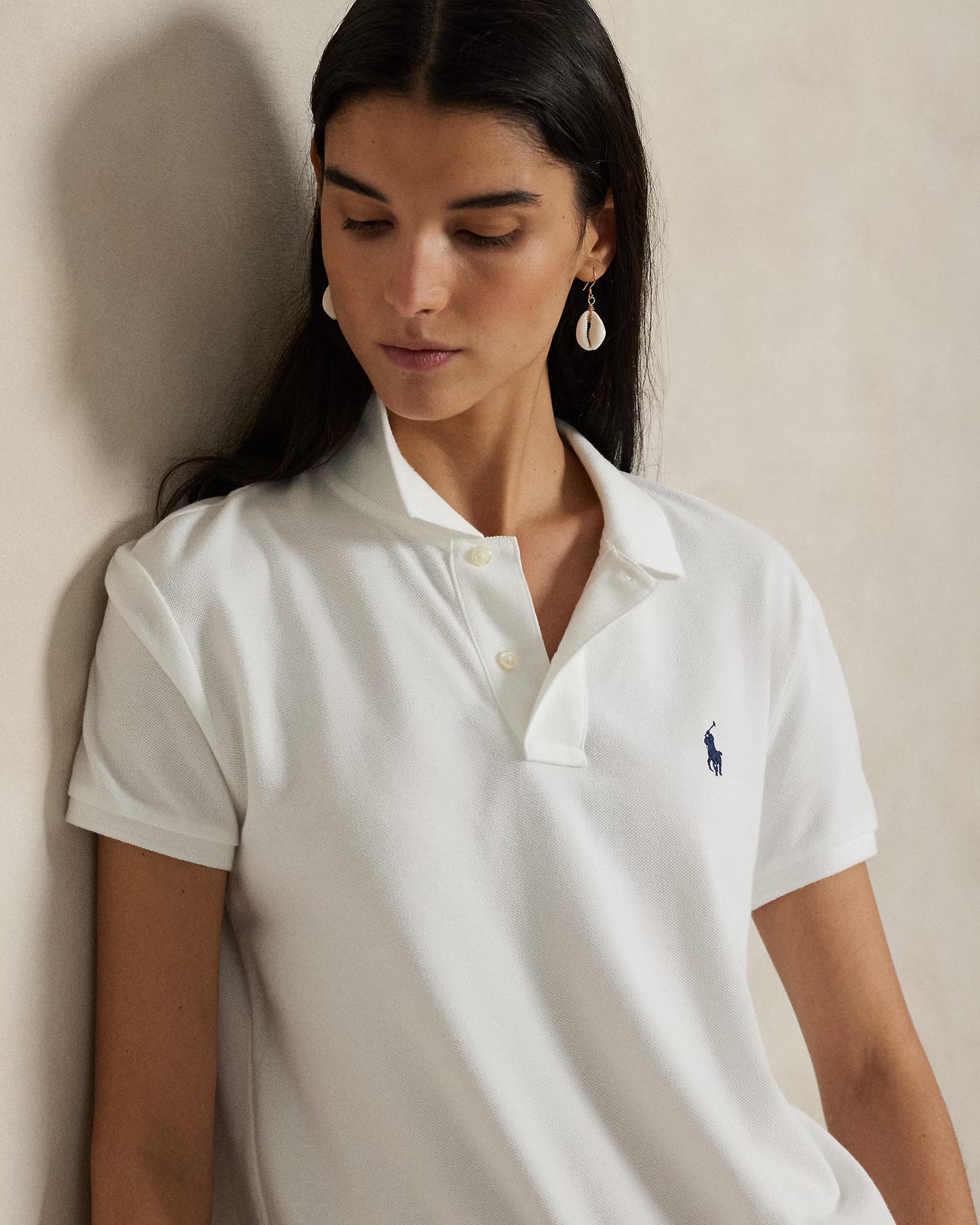 Women's Ralph Lauren Polo Shirt (White)