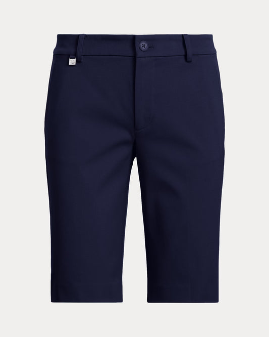 Women's Ralph Lauren Cotton Chino Shorts (Navy Blue)