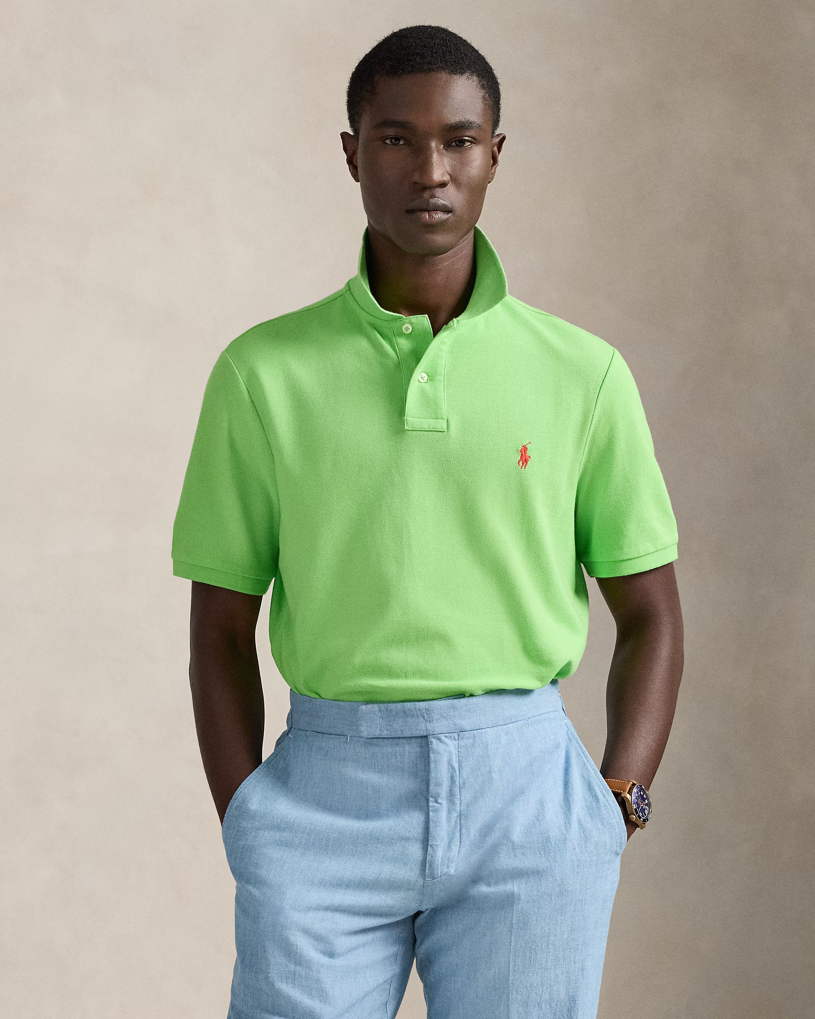 Men's Ralph Lauren Polo Shirt (Light Green) – MoLuxury