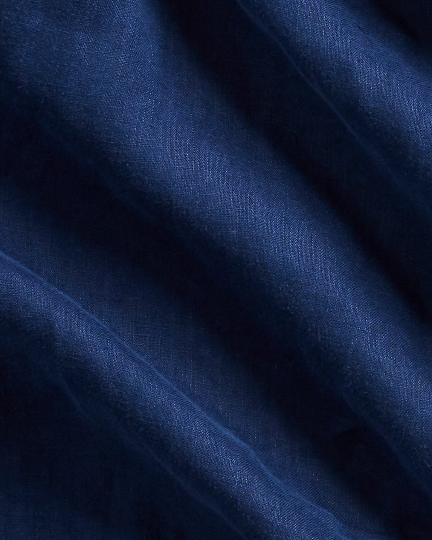 Men's Ralph Lauren Linen Shirt (Navy Blue)