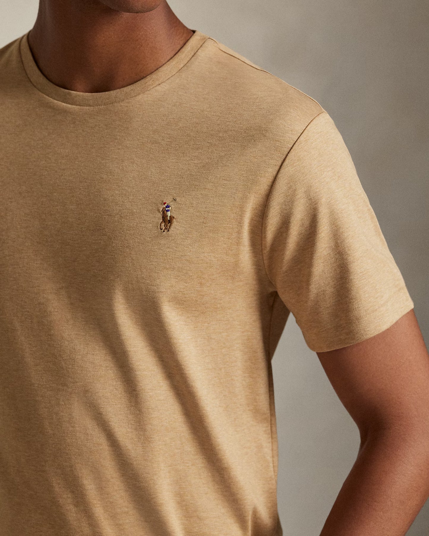 Men’s Ralph Lauren T-Shirt (Camel)