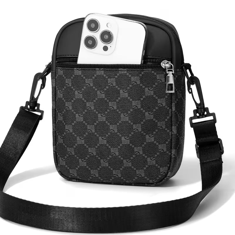 Men's Business Crossbody Bag (Black)