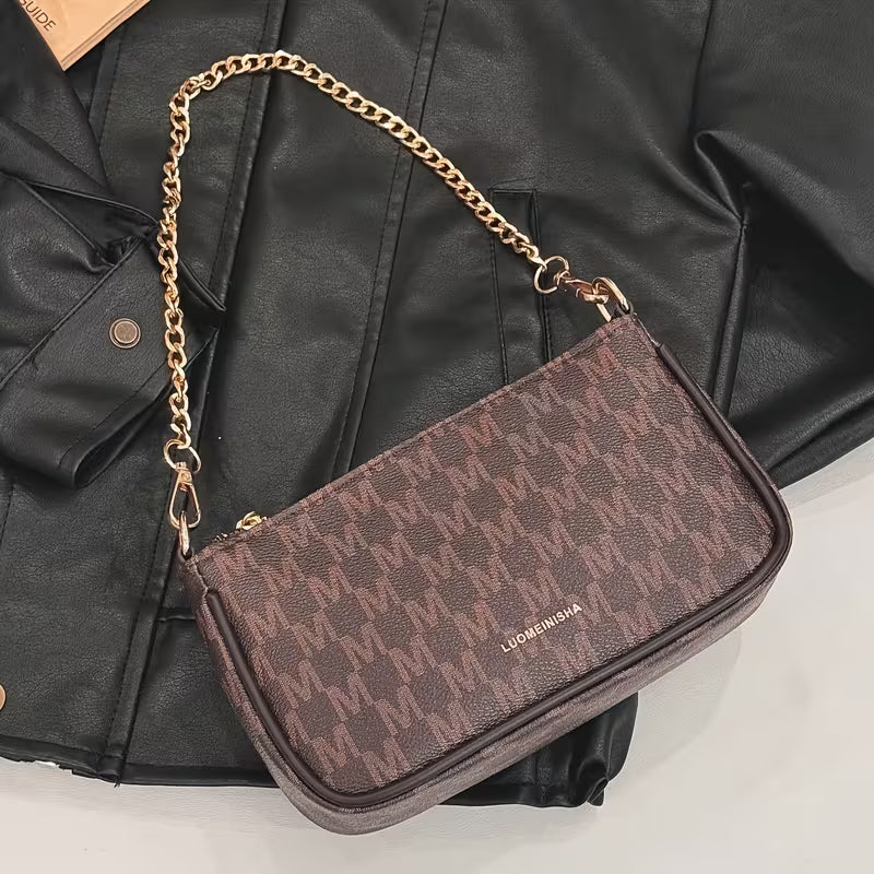 Women's Parisian Shoulder Bag (Coffee)