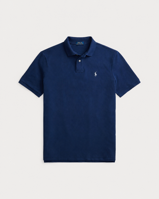Women's Ralph Lauren Polo Shirt (Denim Blue)