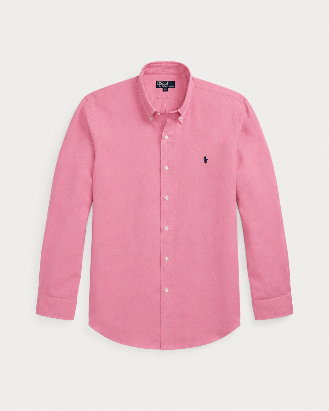 Men's Ralph Lauren Linen Shirt (Pink)