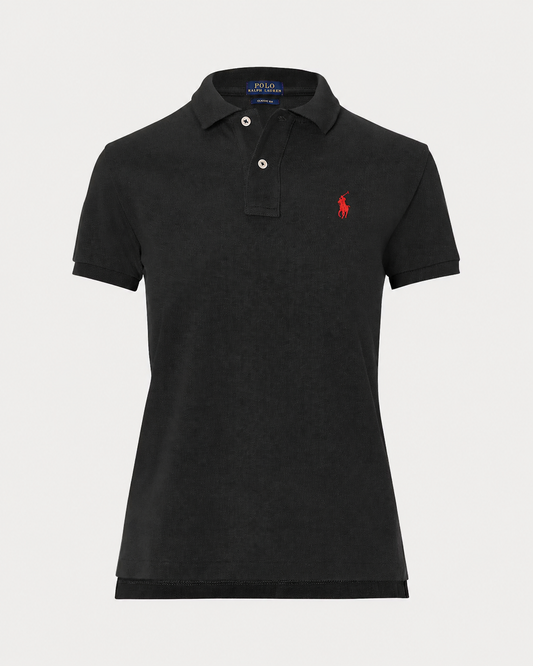 Women's Ralph Lauren Polo Shirt (Black)