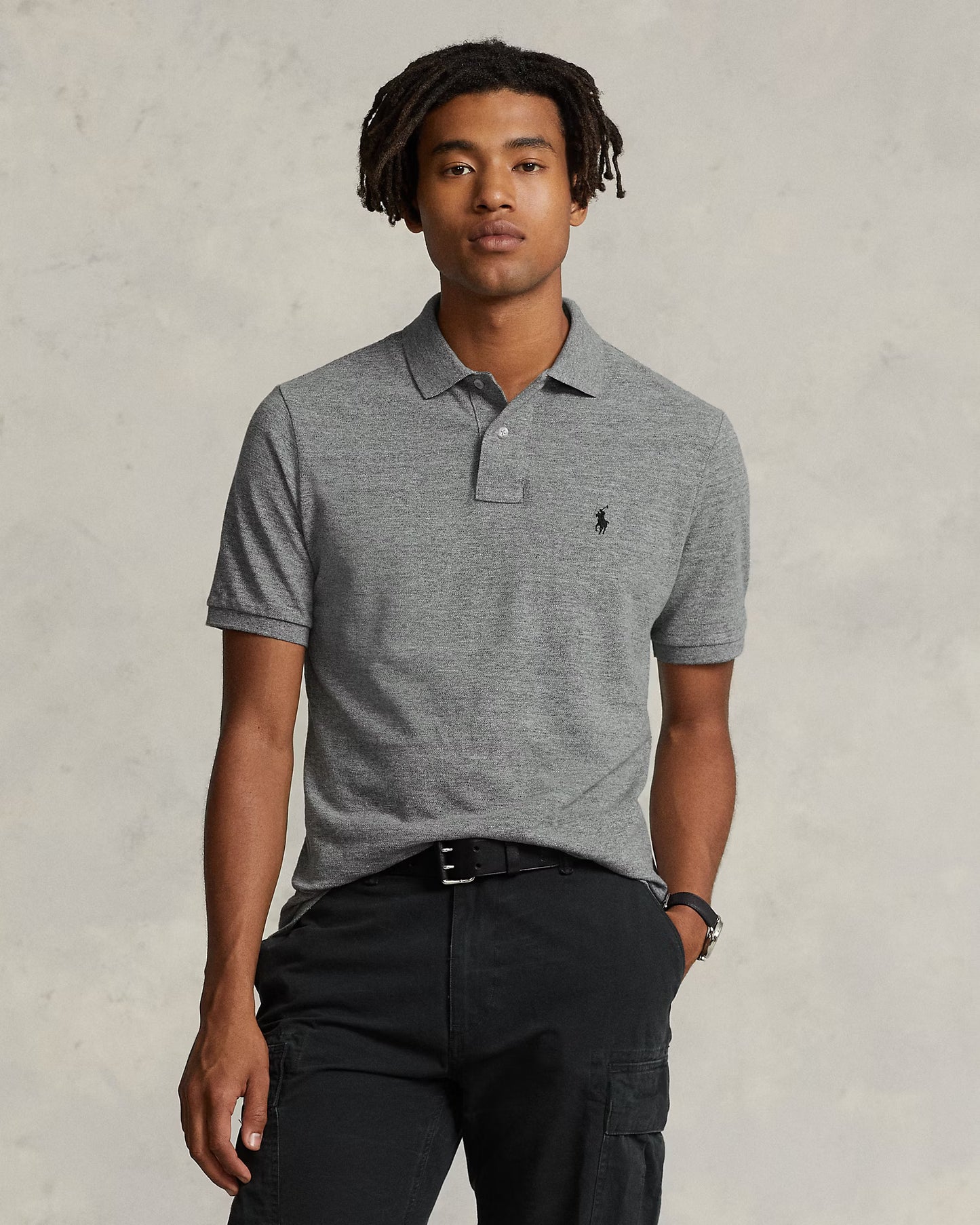 Men's Ralph Lauren Polo Shirt (Grey)