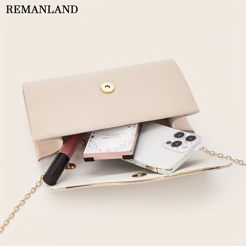 Women's Luxury Clutch Bag (Apricot)
