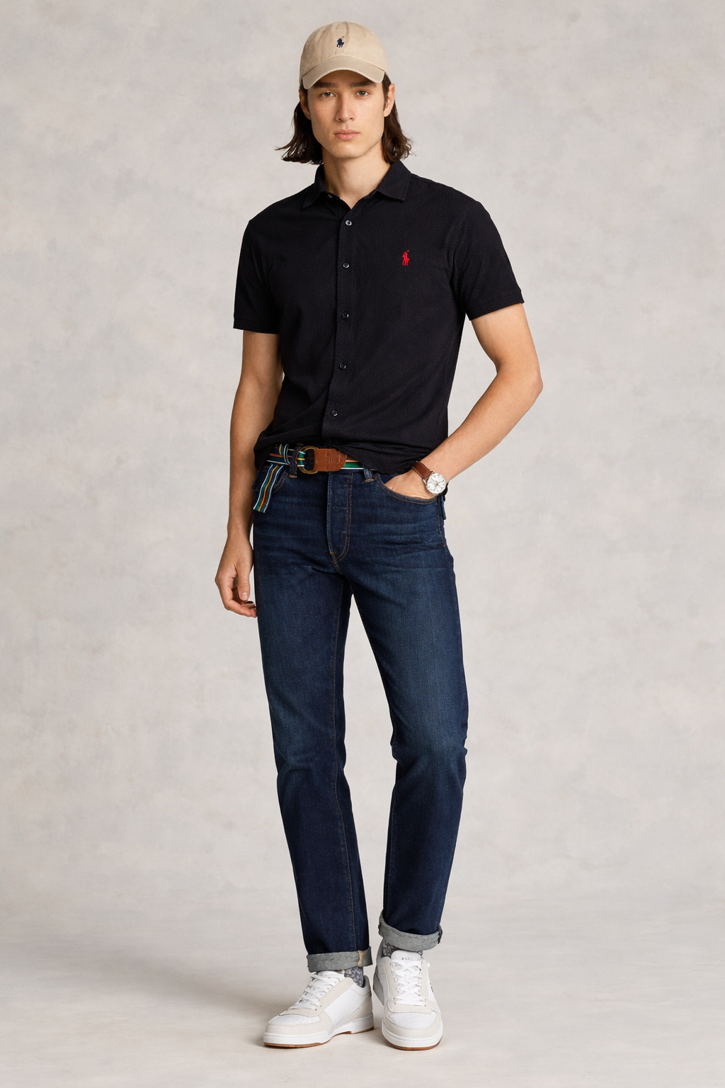 Ralph Lauren Short Sleeve Shirt (Black)