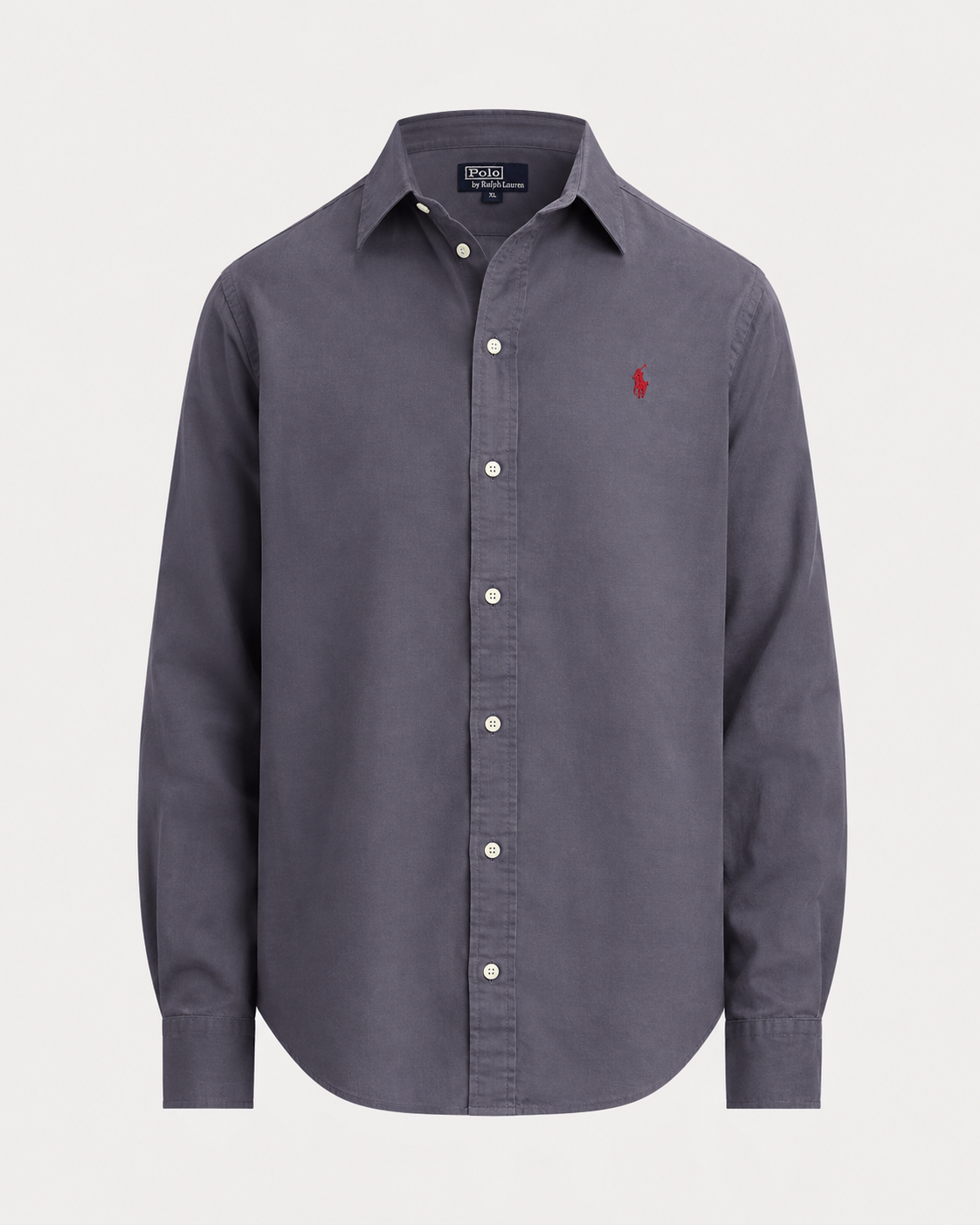 Women's Ralph Lauren Linen Shirt (Dark Grey)