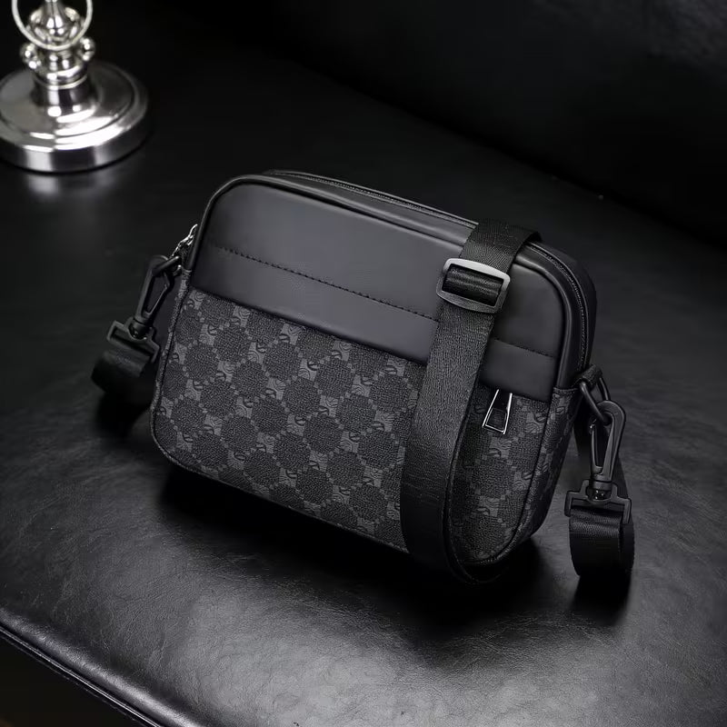 Men's Business Crossbody Bag (Black)
