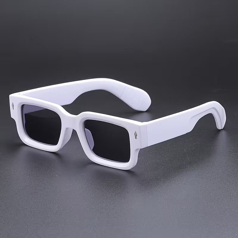 Men's Frame Sunglasses (White)