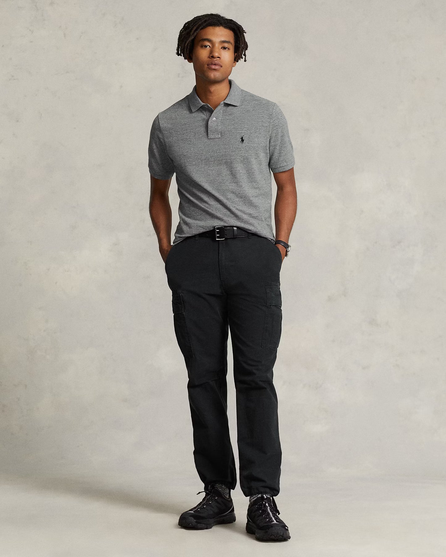 Men's Ralph Lauren Polo Shirt (Grey)