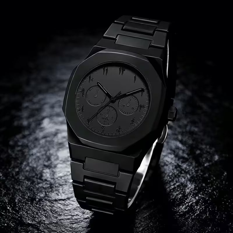 Men's Classic Quartz Watch (Black)