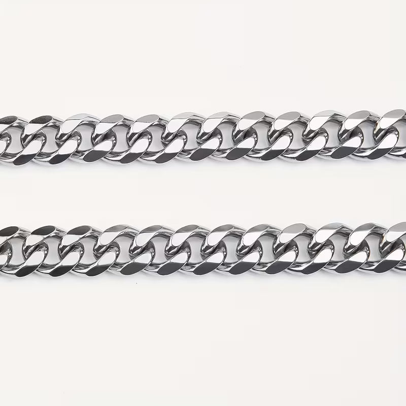 Men's Cuban Chain Bracelet (Stainless Steel)
