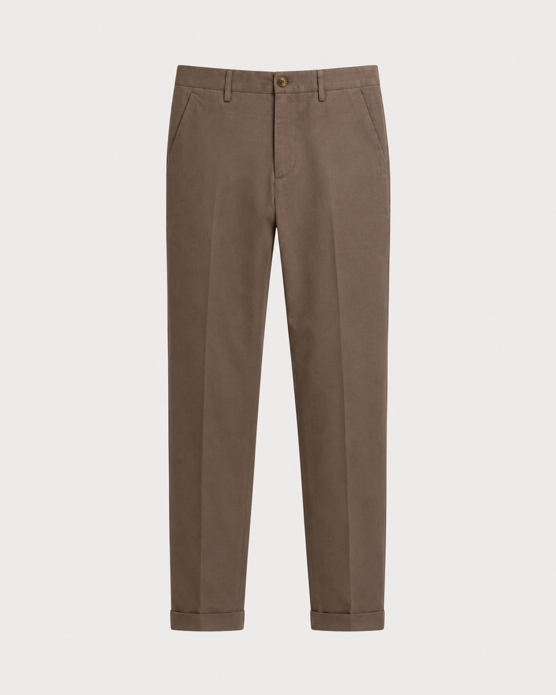 Men's Ralph Lauren Button Linen Pants (Khaki)