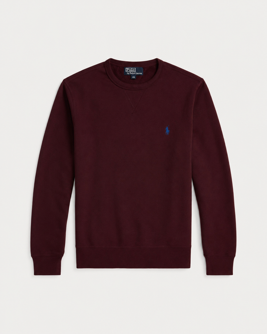 Men's Ralph Lauren Crewneck Sweater (Dark Red)