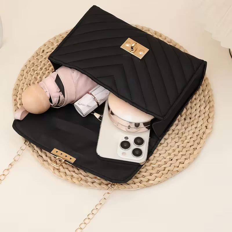 Women's Mini Shoulder Bag (Black)
