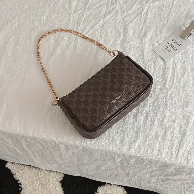 Women's Parisian Shoulder Bag (Coffee)