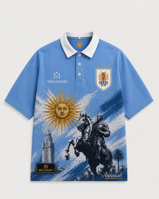 MoLuxury World Cup Polo Shirt (Uruguay)