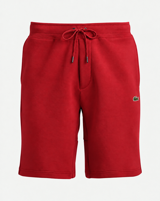 Lacoste Fleece Shorts (Red)