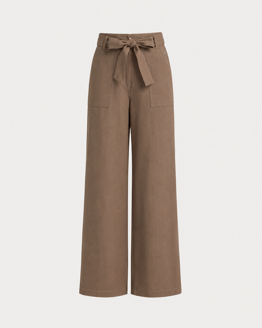Women's Only Linen Pants (Brown)