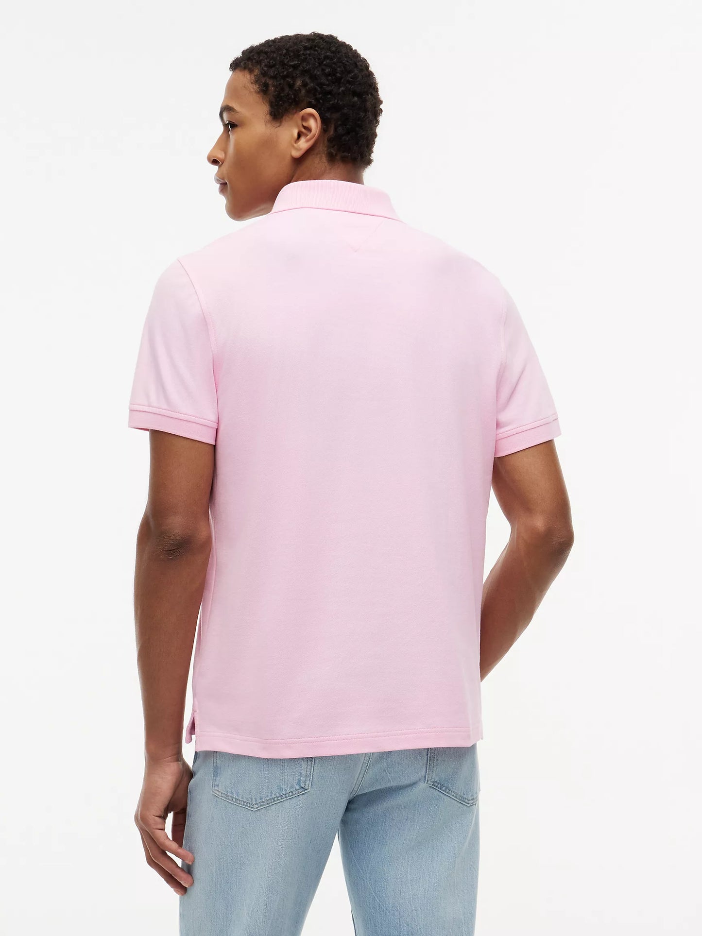 Men’s Tommy Hilfiger Polo Shirt (Baby Pink)