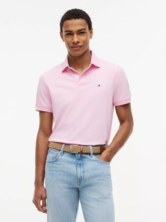 Men’s Tommy Hilfiger Polo Shirt (Baby Pink)