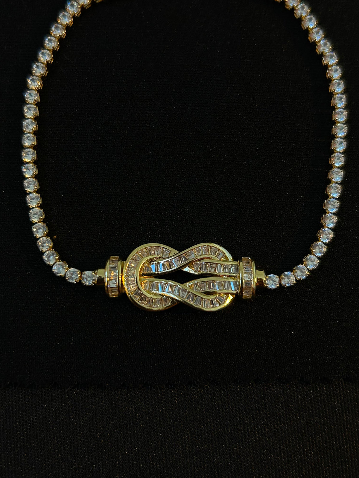 Flexagain’s Knot Diamond Bracelet Set