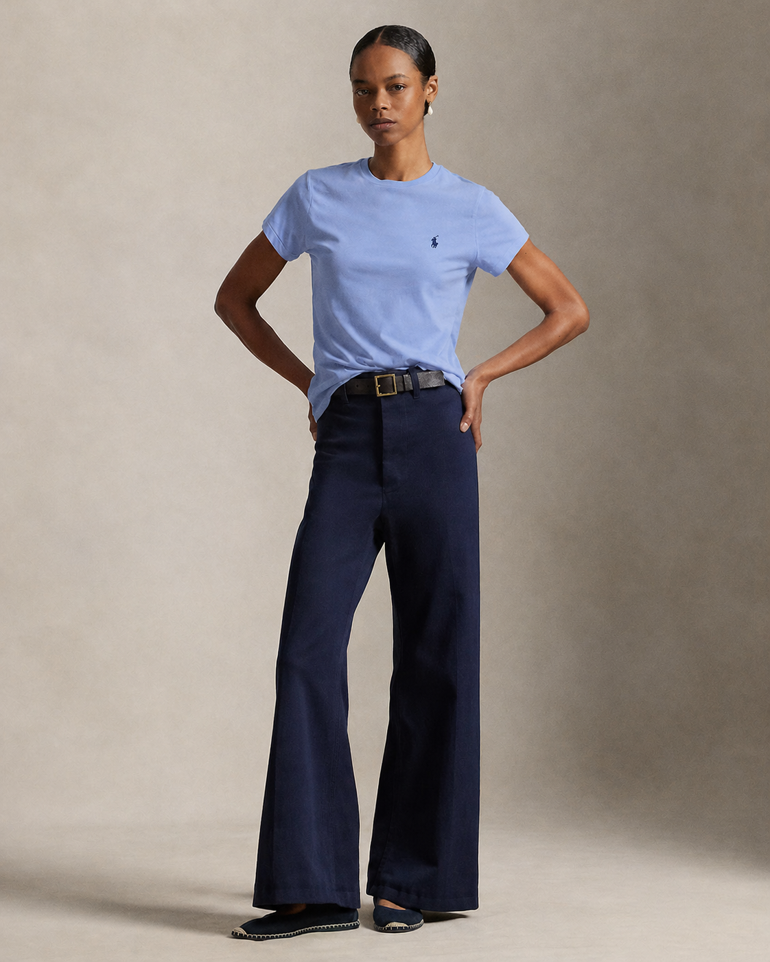 Women’s Ralph Lauren T-Shirt (Light Blue)