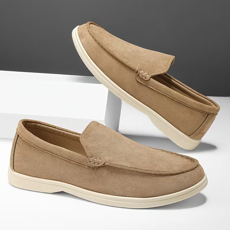 Men's Classic Loafers (Beige)