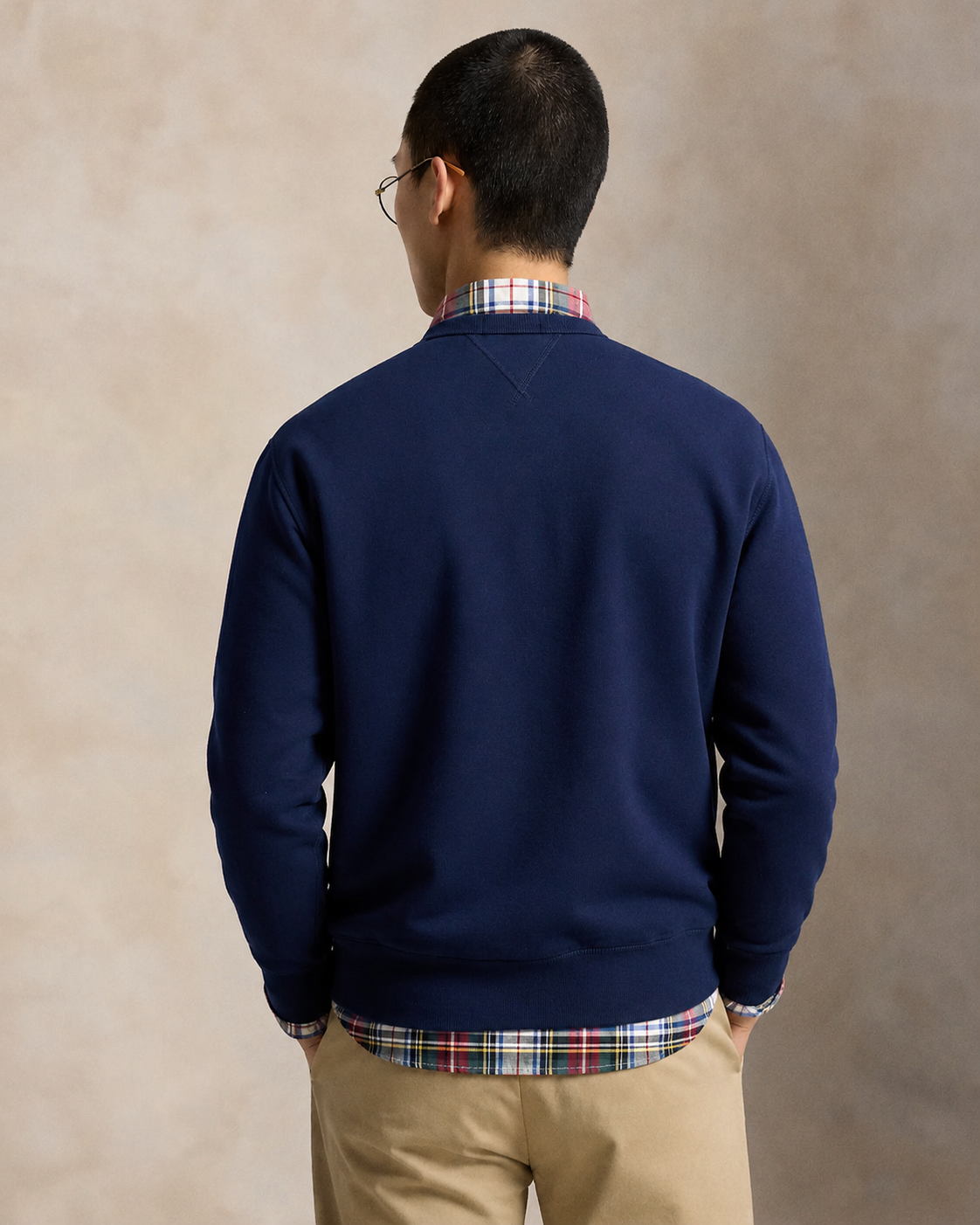 Men's Ralph Lauren Crewneck Sweater (Denim Blue)