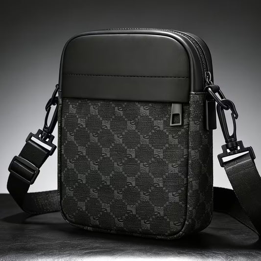 Men's Business Crossbody Bag (Black)