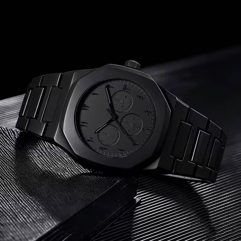 Men's Classic Quartz Watch (Black)