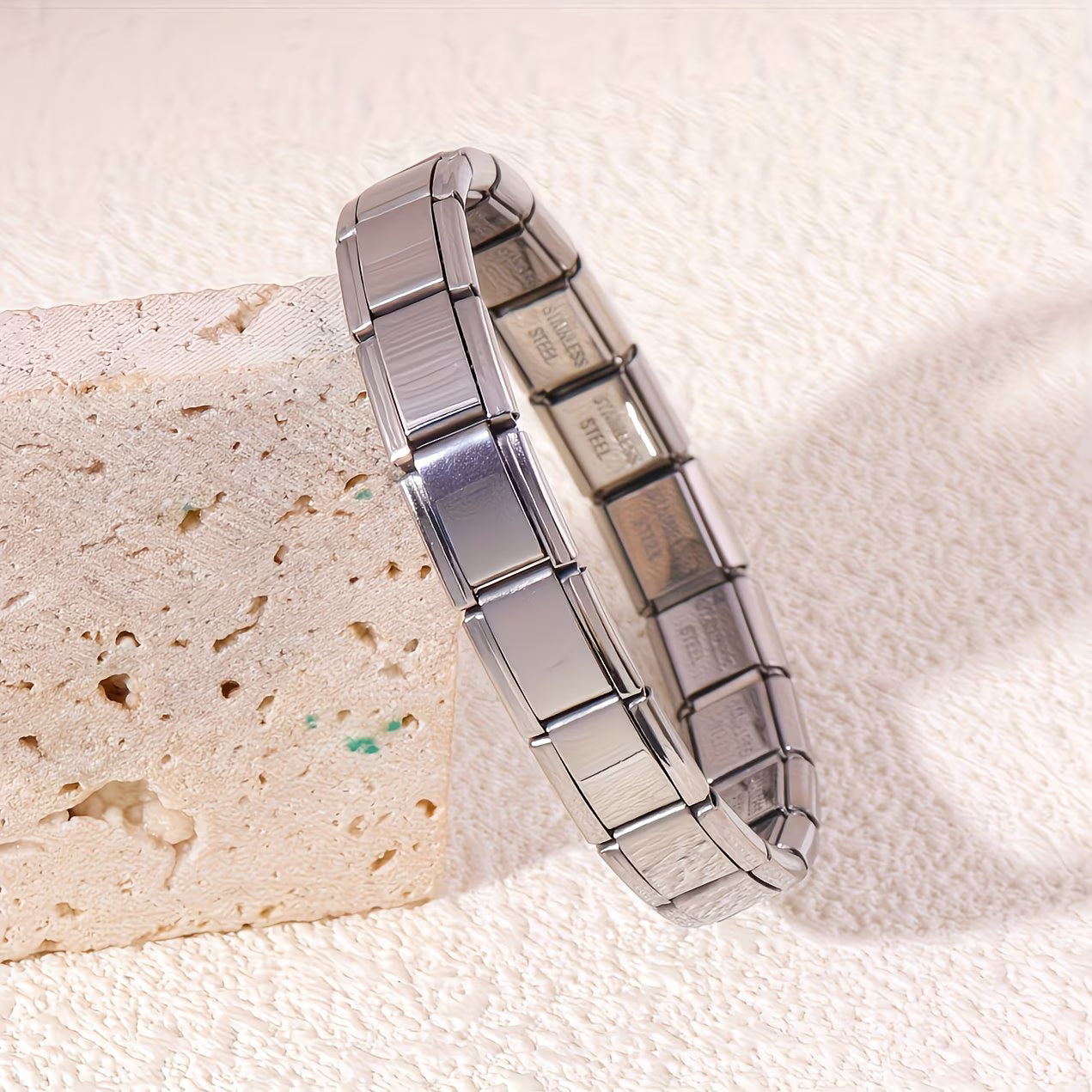 Men's Elegant Steel Bracelet (Stainless Steel)